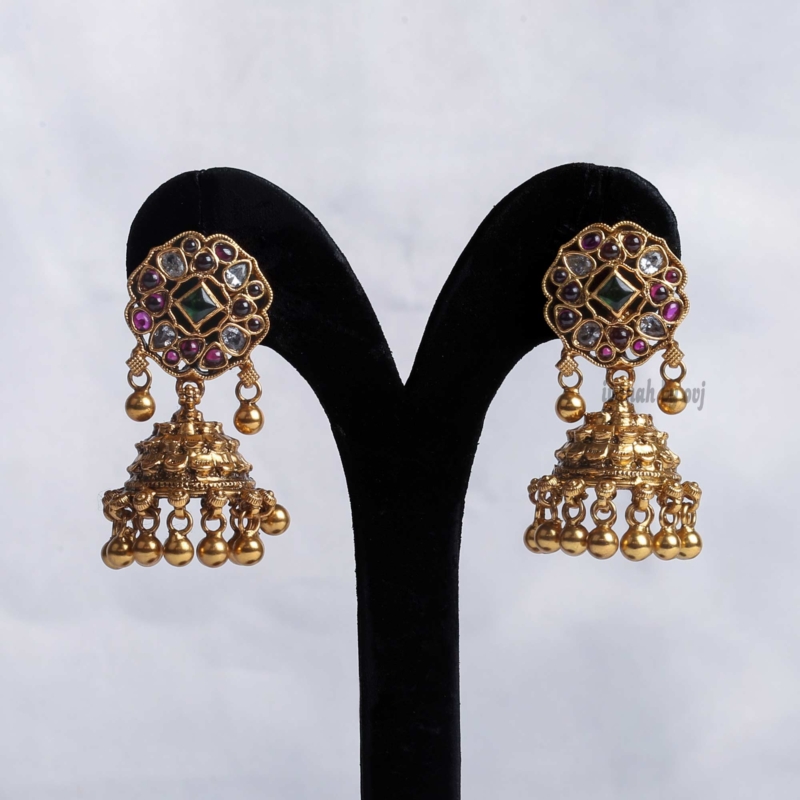 Gold plated silver traditional Jhumkka