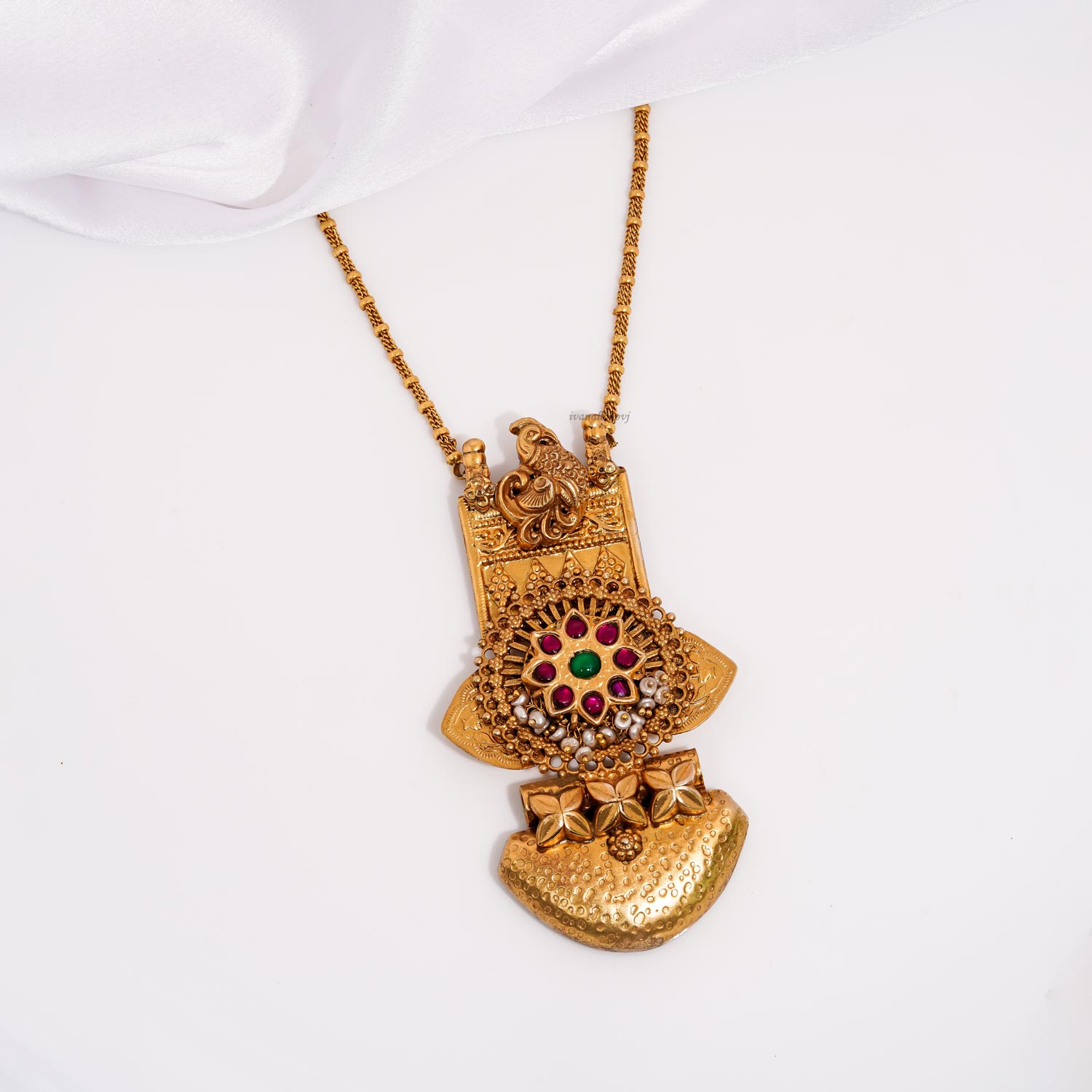 Antique Kundan Long Necklace